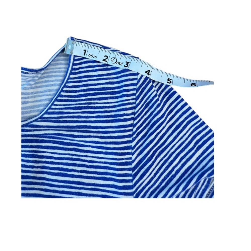 Old Navy Blue and White Striped T-shirt Dress with Sleeves Size M - Picture 7 of 10